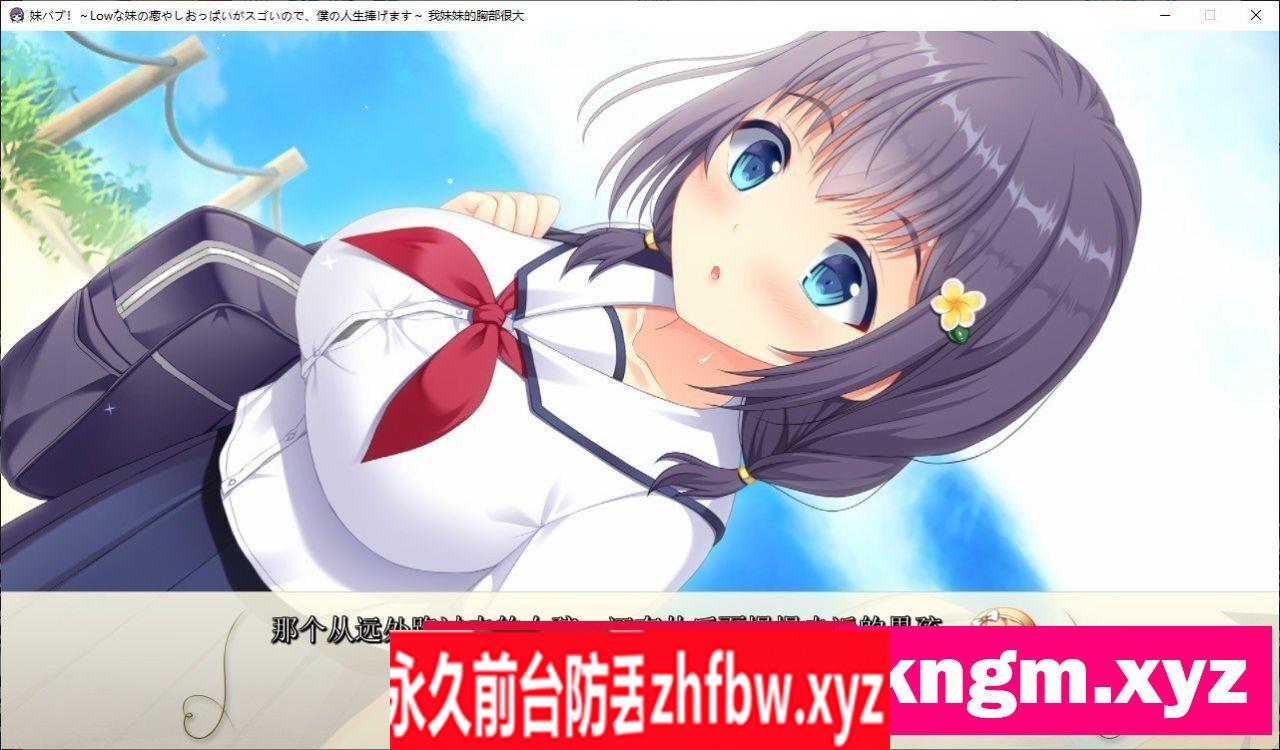 [拔作ADV/汉化]妹控！～因为妹妹的治愈胸部很棒，所以我献出了我的人生～ AI汉化版+全CG存档[新汉化]2G