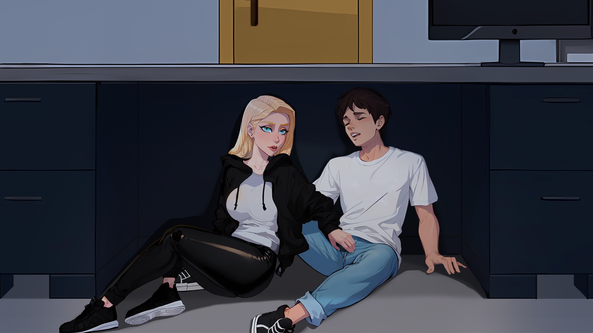 【欧美SLG/汉化/动态】红色边框0.9a汉化版【PC+安卓/665MB/更新】