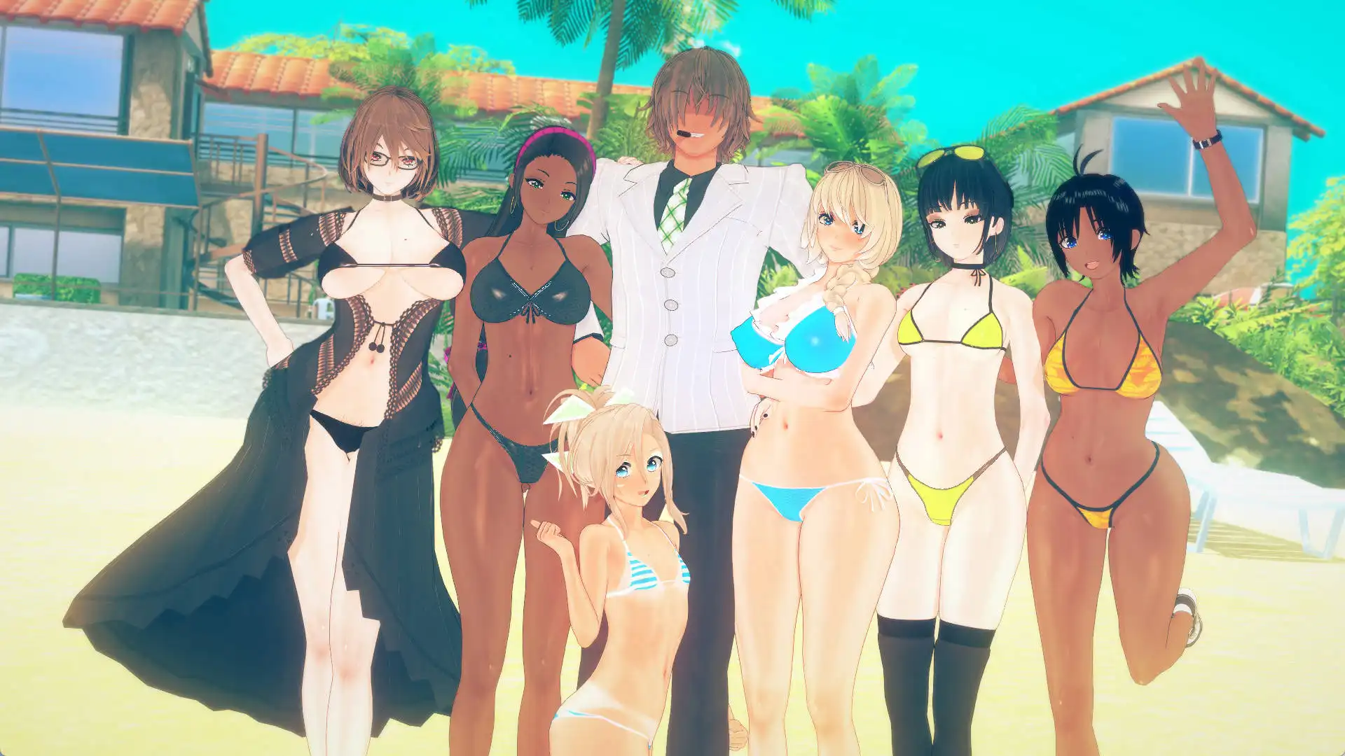 【精品SLG/精翻/动态】热带天堂0.9c精翻版【安卓/3.38G/更新】Tropicali [v0.9c]