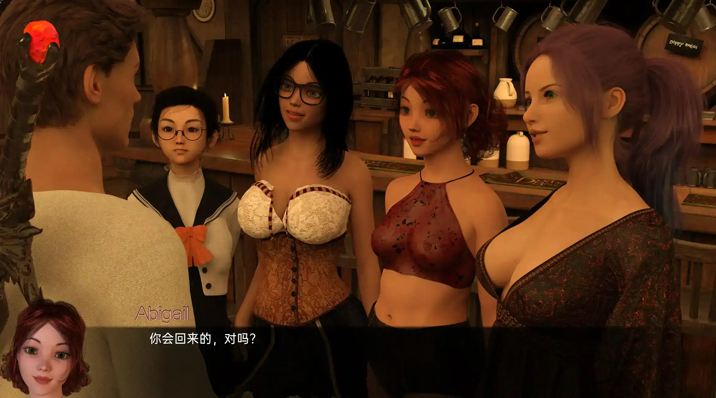 【欧美SLG/汉化/动态】破碎的童话0.6汉化版【PC 安卓/1.27G/更新】