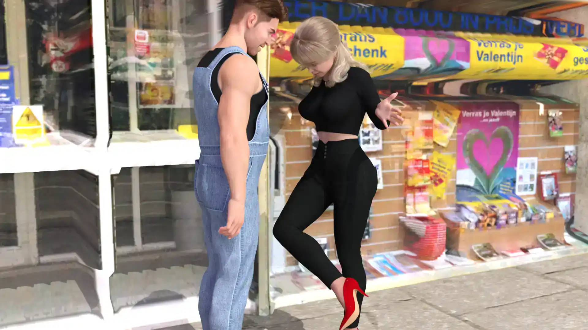 【欧美SLG/汉化/动态】女朋友0.99汉化版【PC 安卓/4.82G/更新】