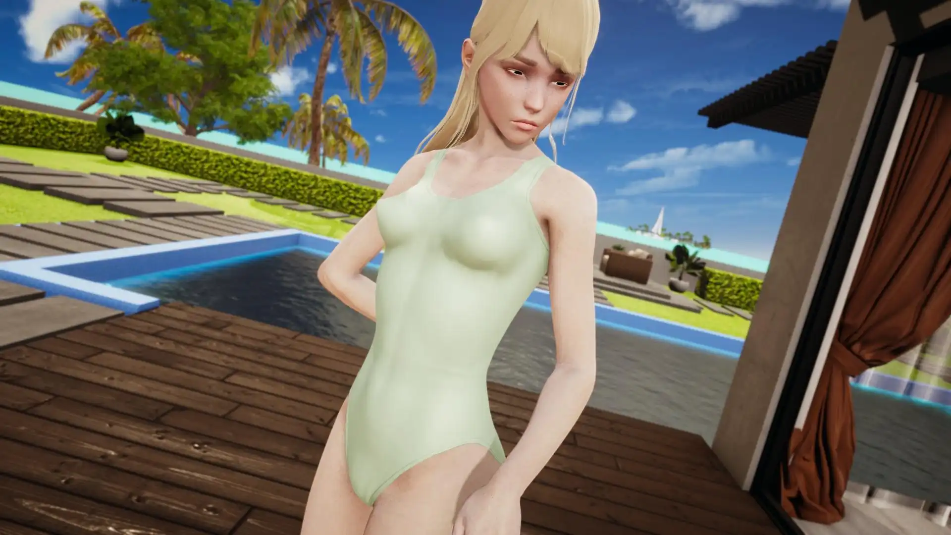 【欧美SLG/汉化/动态】罪恶的夏天：禁忌之爱的故事Ch.1.3汉化版【PC+安卓/1.16G/更新】