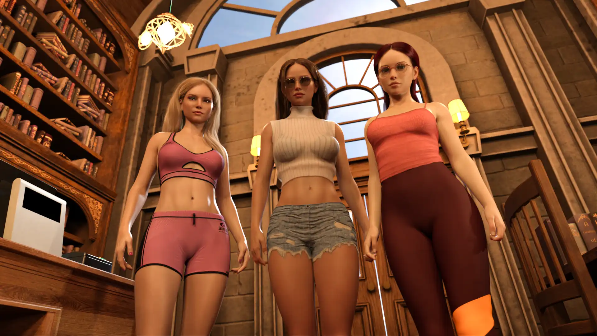 【欧美SLG/汉化/动态】舞动色彩EP1汉化版【PC+安卓/1.66G/更新】