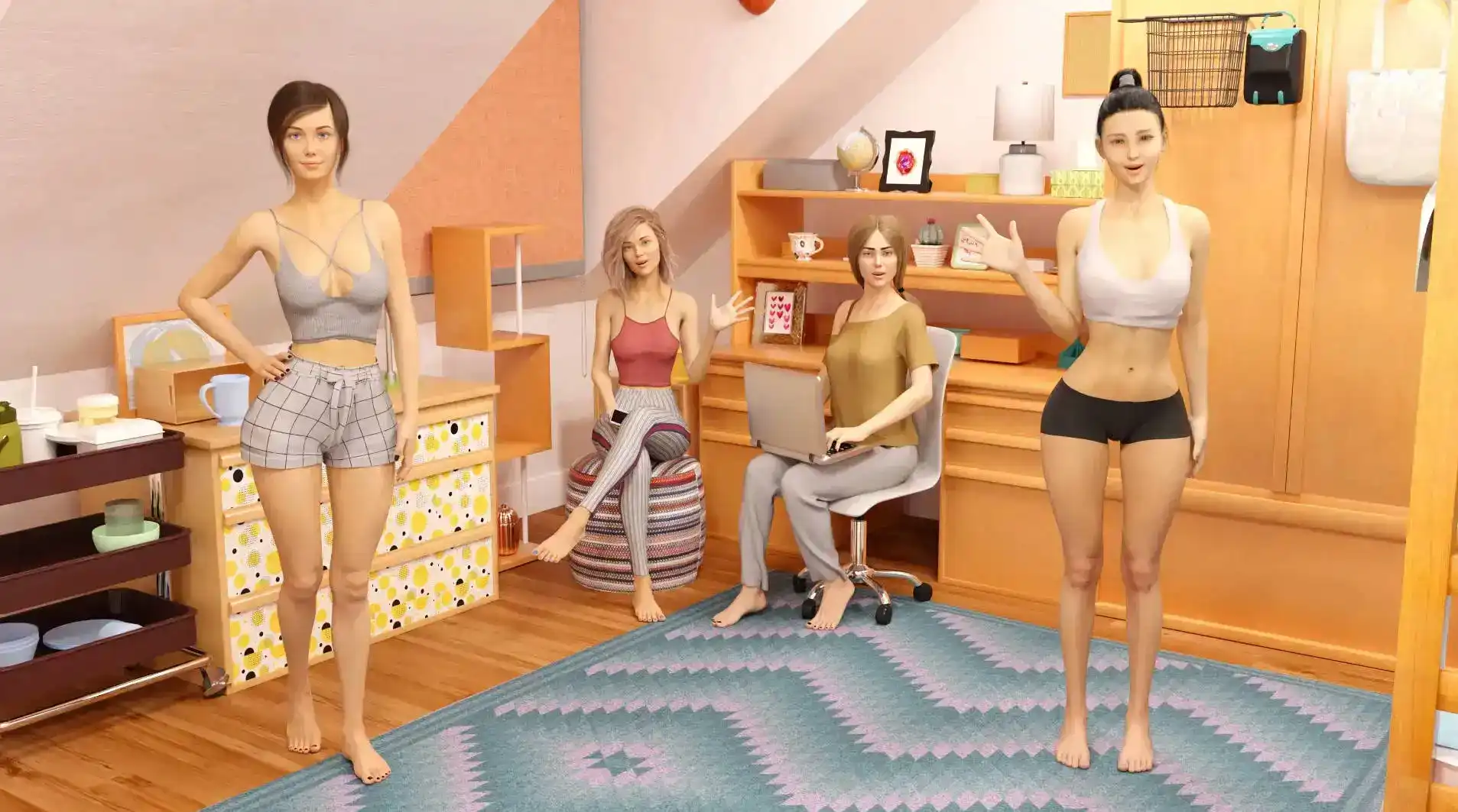 【欧美SLG/汉化/动态】学院情缘(别名：问题大学 )1.5.5汉化版【PC 安卓/13G/更新】illusion中国i社Steam游戏下载