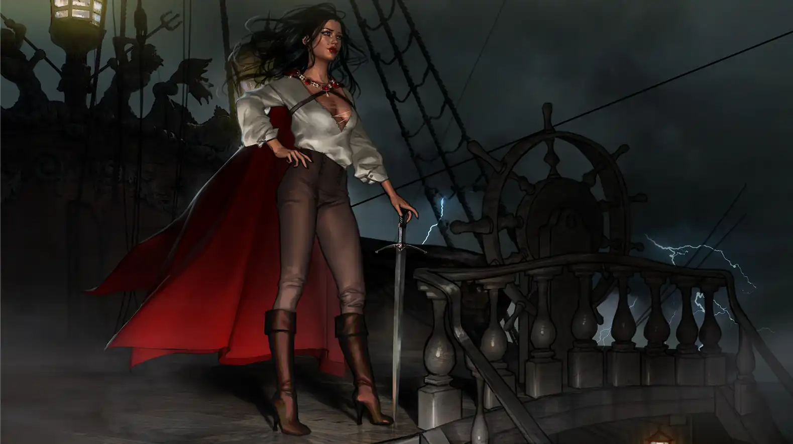 【欧美SLG/汉化/动态】血色玫瑰v4.1 AI版【PC+安卓/2.08G/更新】Sanguine Rose [v4.1]illusion中国i社Steam游戏下载