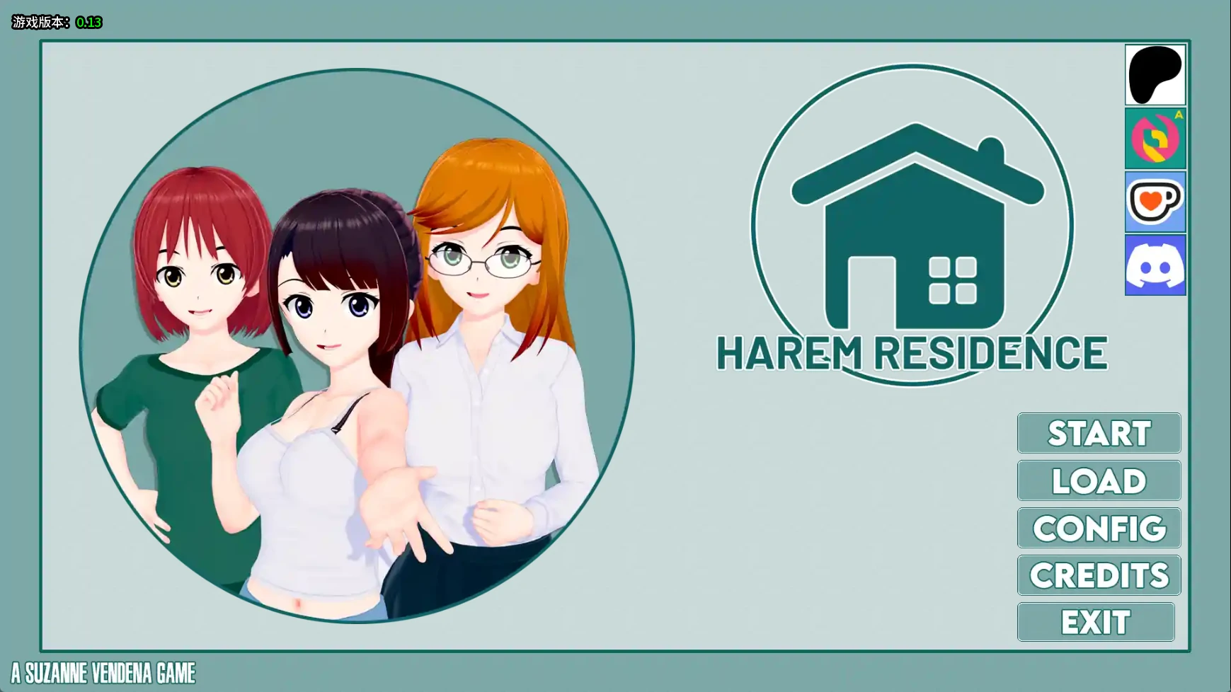 【日系SLG/AI汉化/沙盒】 后宫居所v0.13 AI汉化版【PC+安卓/9.99G/更新】Harem Residence [v0.13]illusion中国i社Steam游戏下载