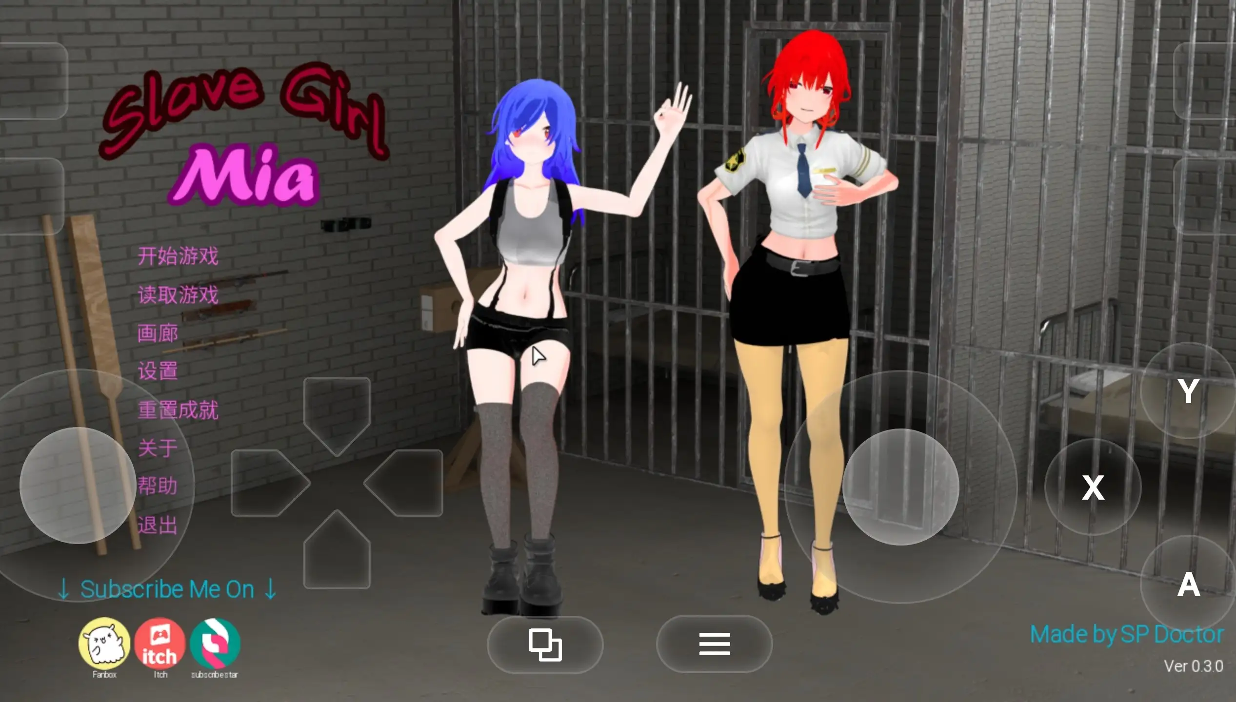 【SLG/官中/打屁股】奴隶女孩米娅 Slave Girl Mia.V0.3.1 官中版【PC+安卓/5.51G】illusion中国i社Steam游戏下载